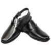 Black Mild Peshawari - Leather Sole - Image 4