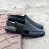 Black Mild Peshawari - Leather Sole - Image 6