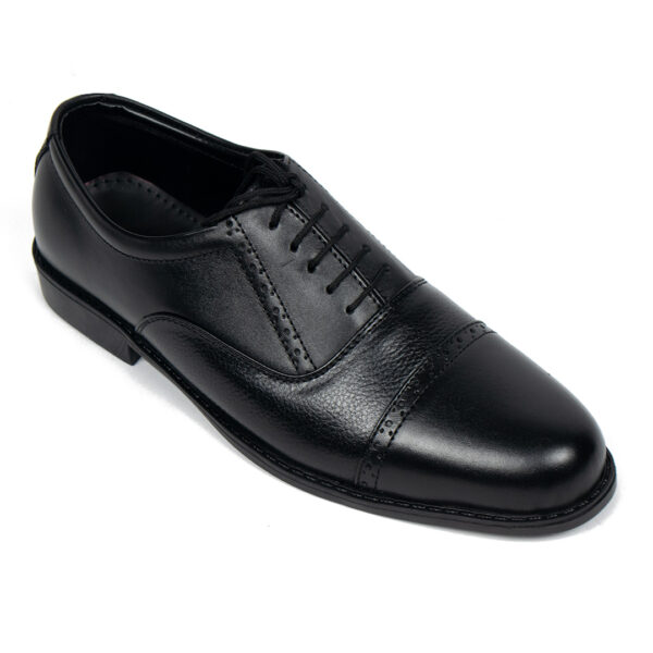 Black Semi Brogue Rubber