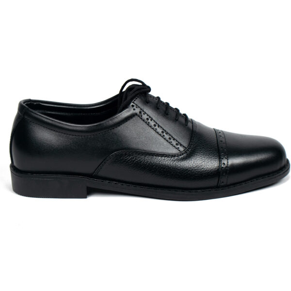 Black Semi Brogue Rubber