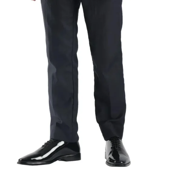 Black Patent Whole Cut-T Shoes - Premium - Image 4