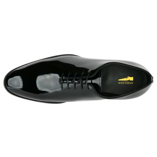Black Patent Whole Cut-T Shoes - Premium - Image 3
