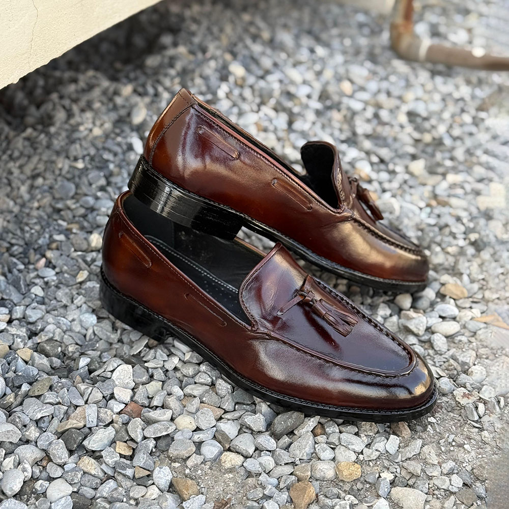 Bristol – Made to Order Brown Tassel Loafer - Image 8