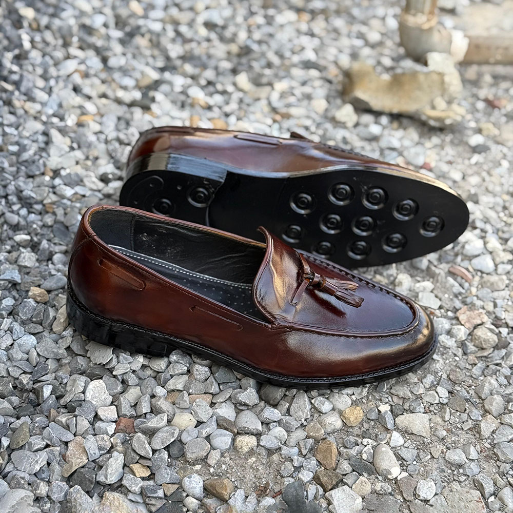 Bristol – Made to Order Brown Tassel Loafer - Image 7