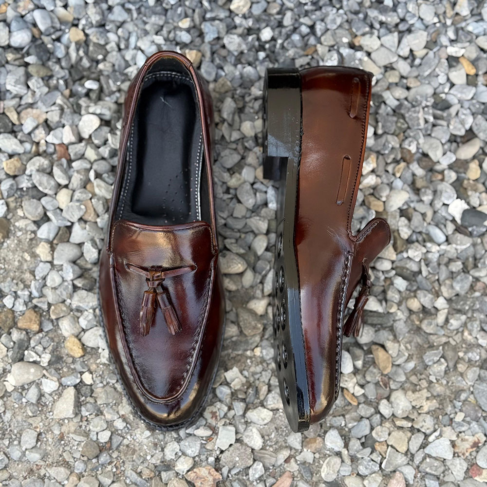 Bristol – Made to Order Brown Tassel Loafer - Image 6