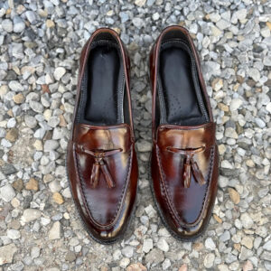 Bristol – Made to Order Brown Tassel Loafer