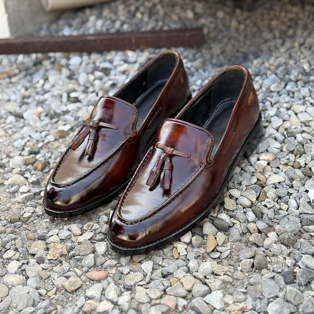 Bristol – Made to Order Brown Tassel Loafer - Image 3