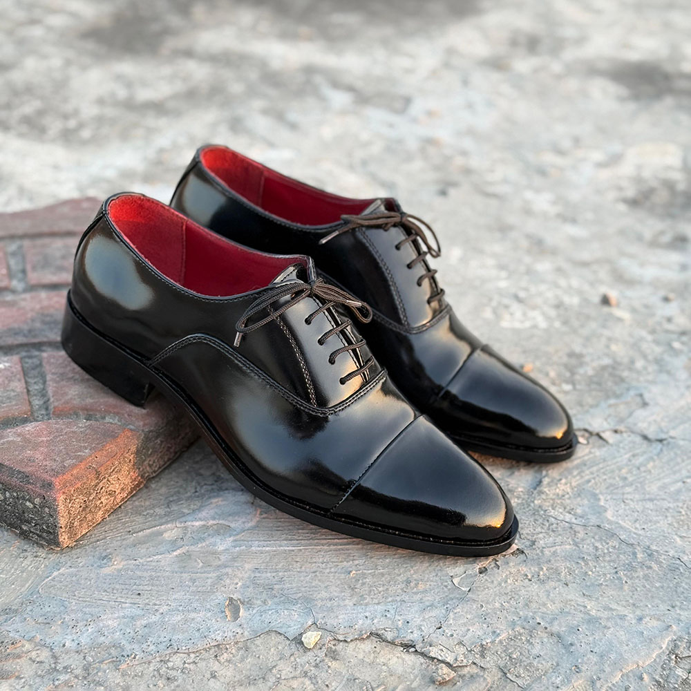 Franklin – Made to Order Black Calf Oxford - Image 4