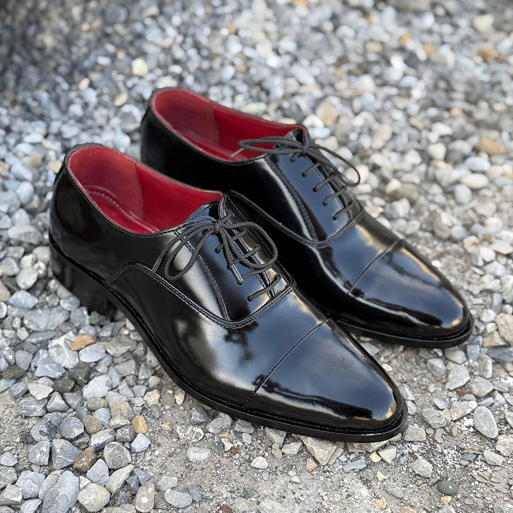 Franklin – Made to Order Black Calf Oxford - Image 2
