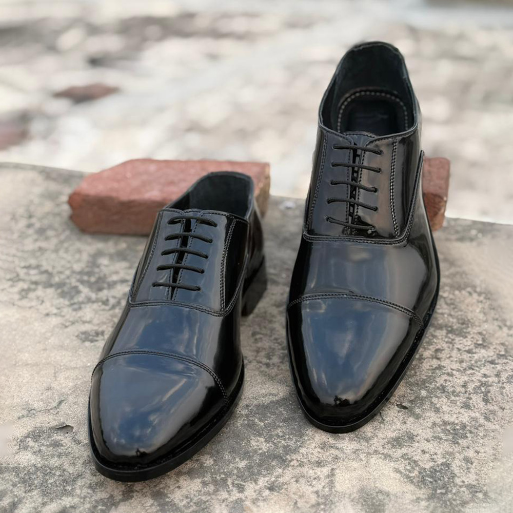 Fairfield – Made to Order Black Patent Oxford - Image 5