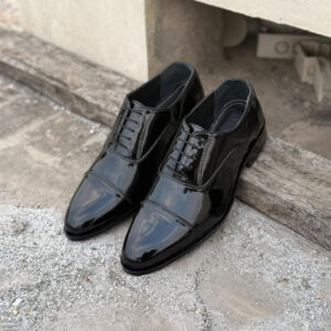 Fairfield – Made to Order Black Patent Oxford